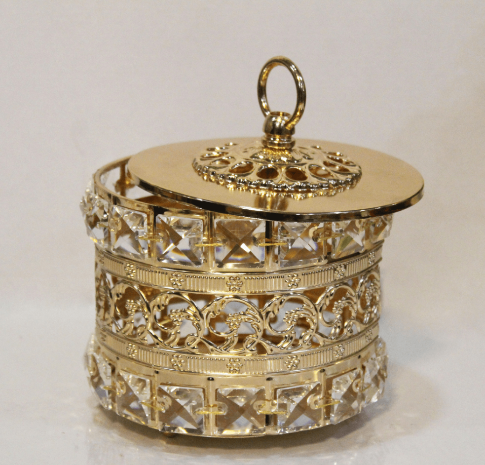 Crystal Candy Box with Lid