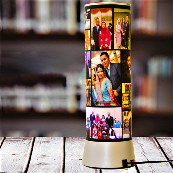 Customized Auto Rotating Digital Lamp