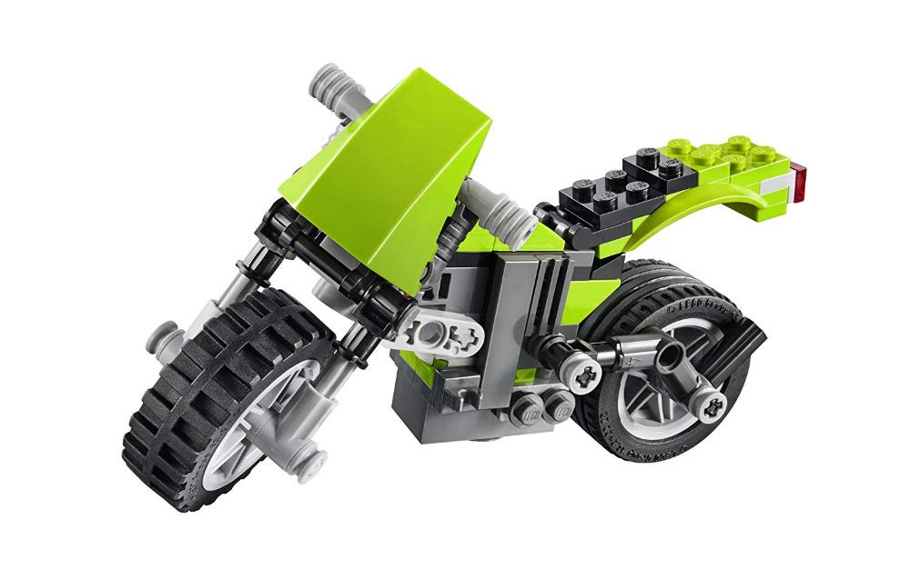 Harley Cruiser Building Block Brick 