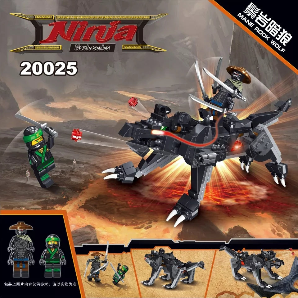 Decool 20025 212pcs Light bricks Ninjagoes