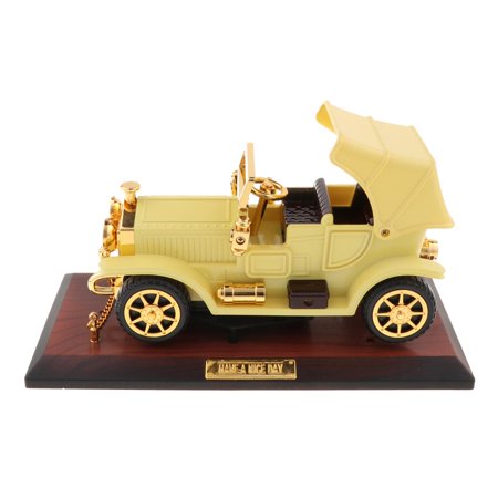 Classic Car Shape Music Box with Base Mechanism Musical Case