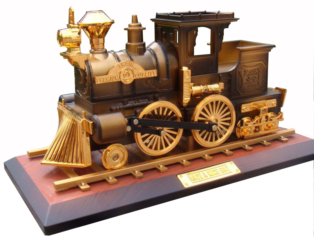 Classic Vintage Retro Clockwork Railway Train Music Box