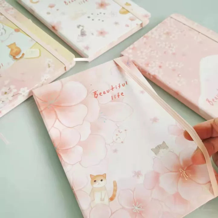 Beautiful Life Hardbound Line Notebook