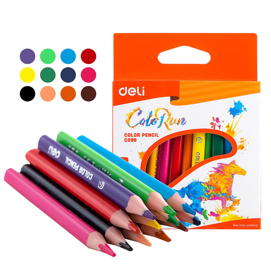 Deli C09900 Colored Pencil - 12 Colors

￼

￼