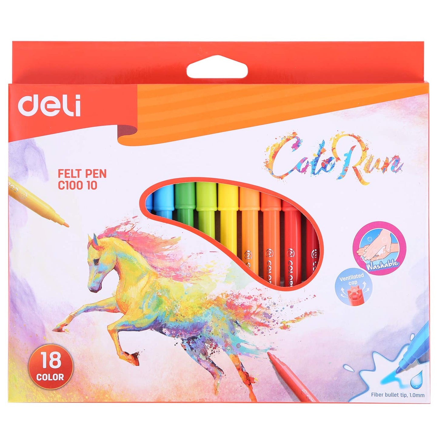 Deli Color Marker C10010