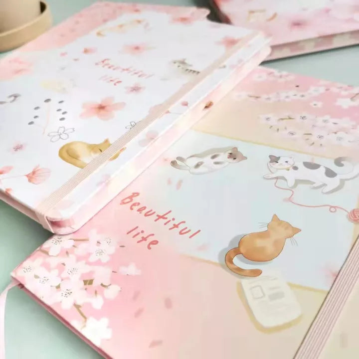 Beautiful Life Hardbound Line Notebook