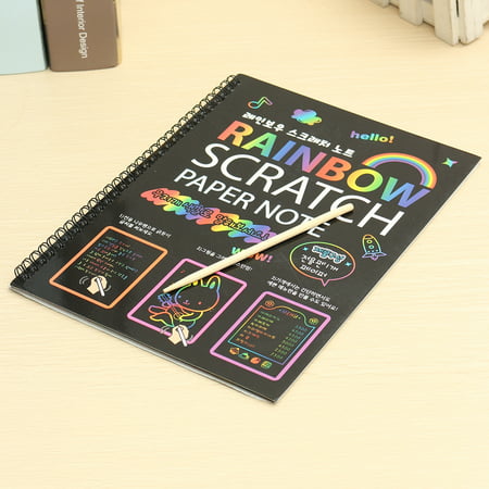 Rainbow Painting Sketch Pad