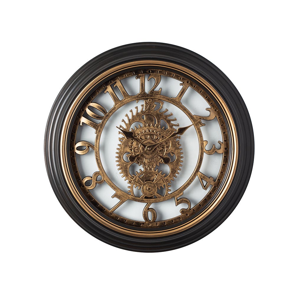 Grace Gears Wall Clock (Bronze)