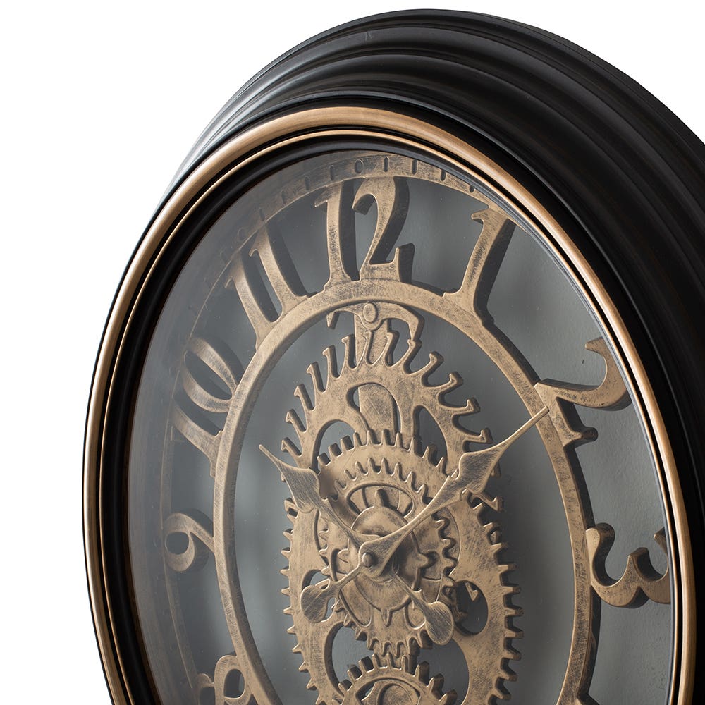 Grace Gears Wall Clock (Bronze)