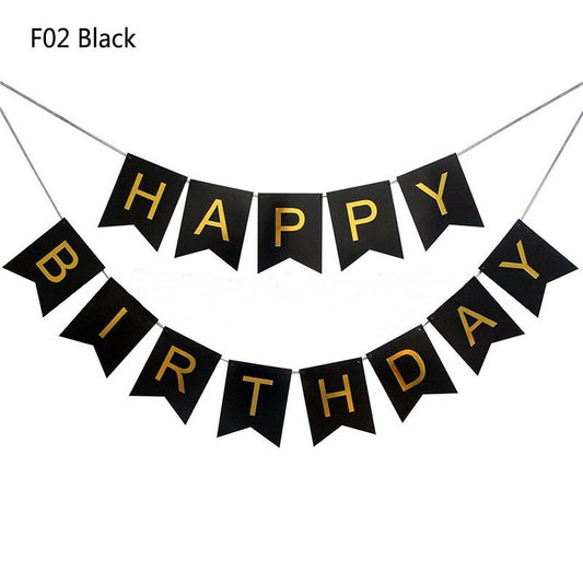 Happy Birthday Card Bunting Banner