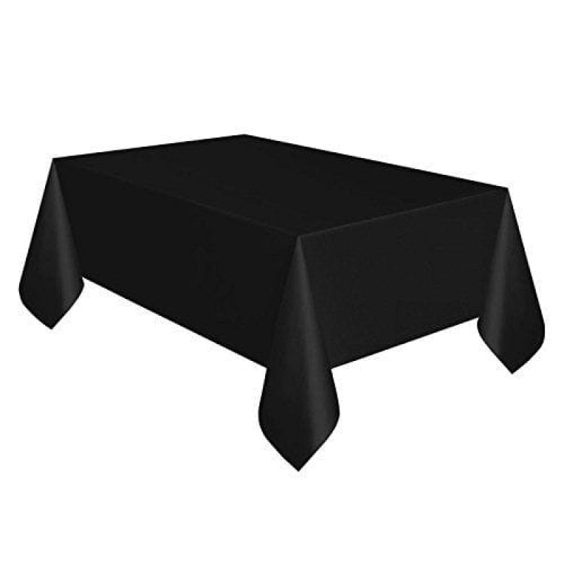 Plastic Table Cover - Large Size, Single Color