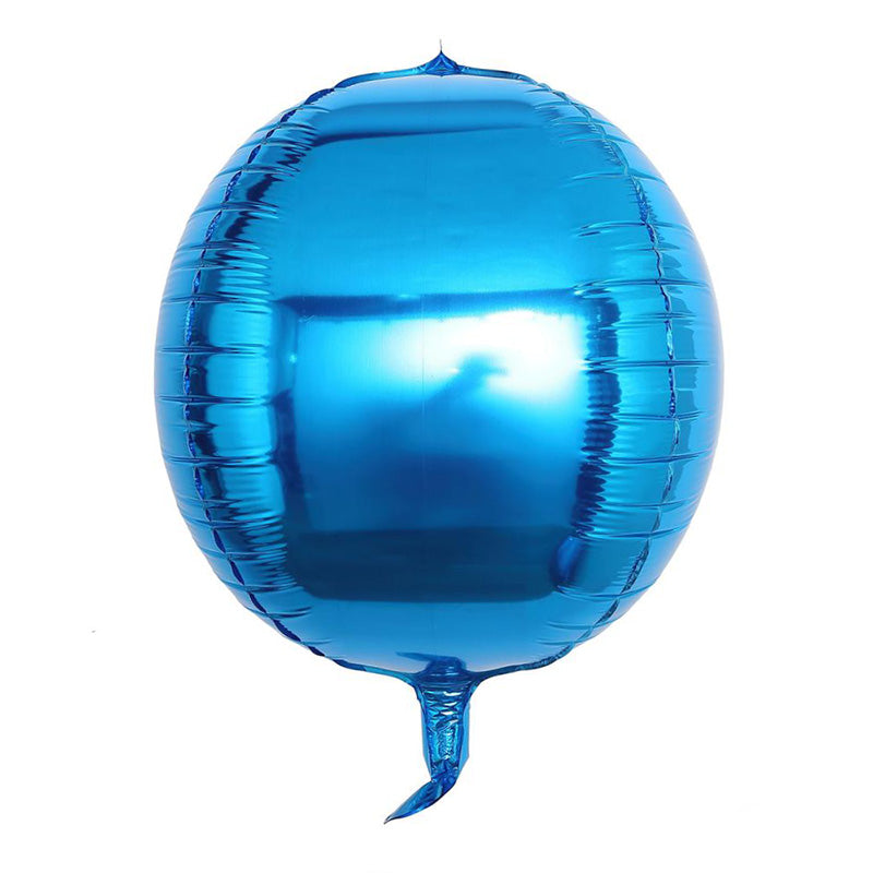 4D Round Foil Balloons 24" Inch - Single Color