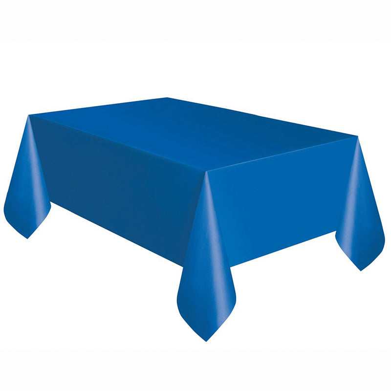 Plastic Table Cover - Large Size, Single Color