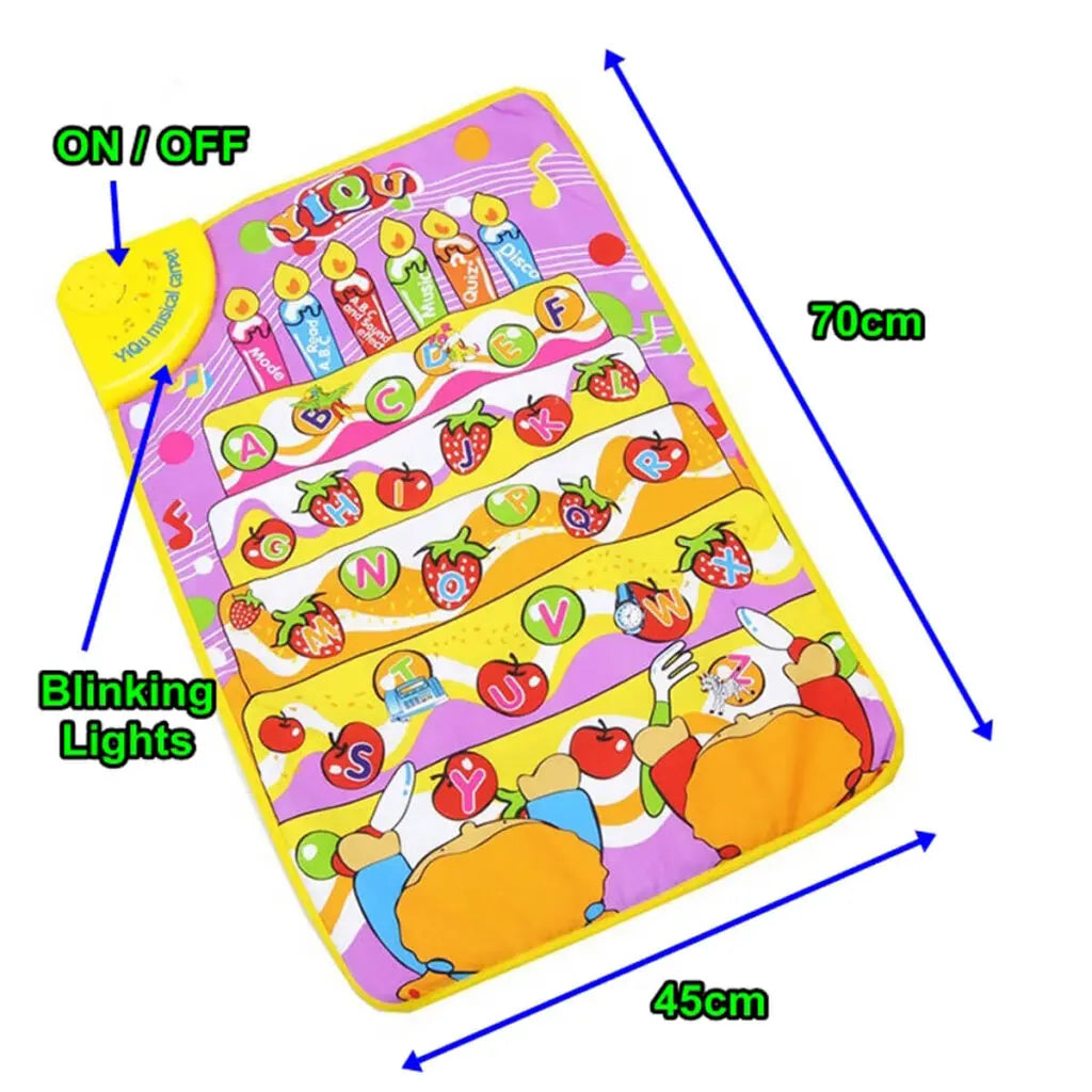 English Learning Musical Mat Toy