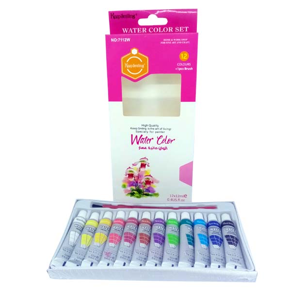 Keep Smiling Water Color Tube Set