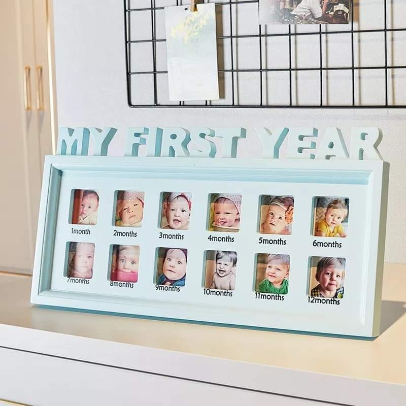 12-months Baby Photo Frame