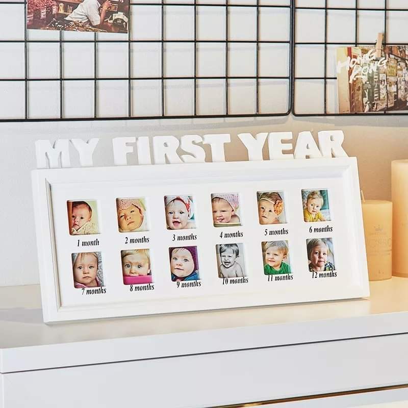 12-months Baby Photo Frame