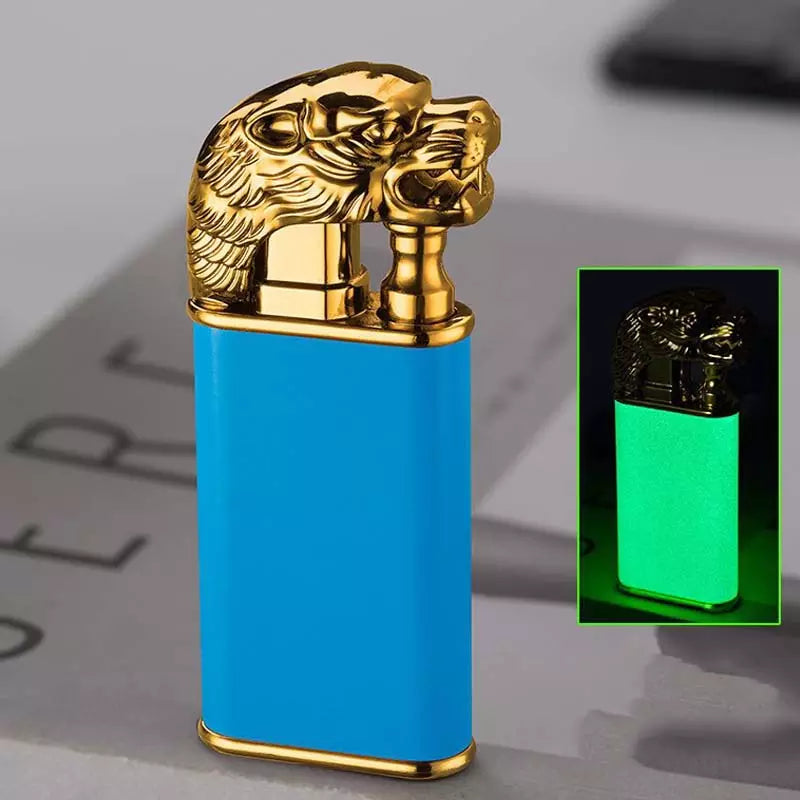 Dragon Metal Windproof Jet Torch Cigarette Lighter 