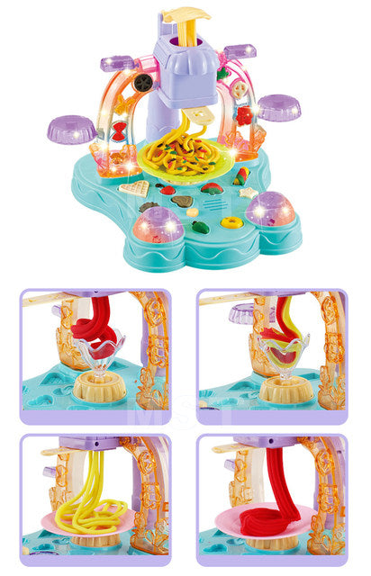 Colourful Ice Cream Modelling Clay Set With Music