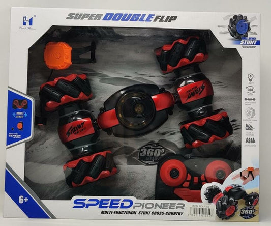 Double Flip Wheel Device Stunt Car Remote Control F-63 Super Toy Speed Pioneer