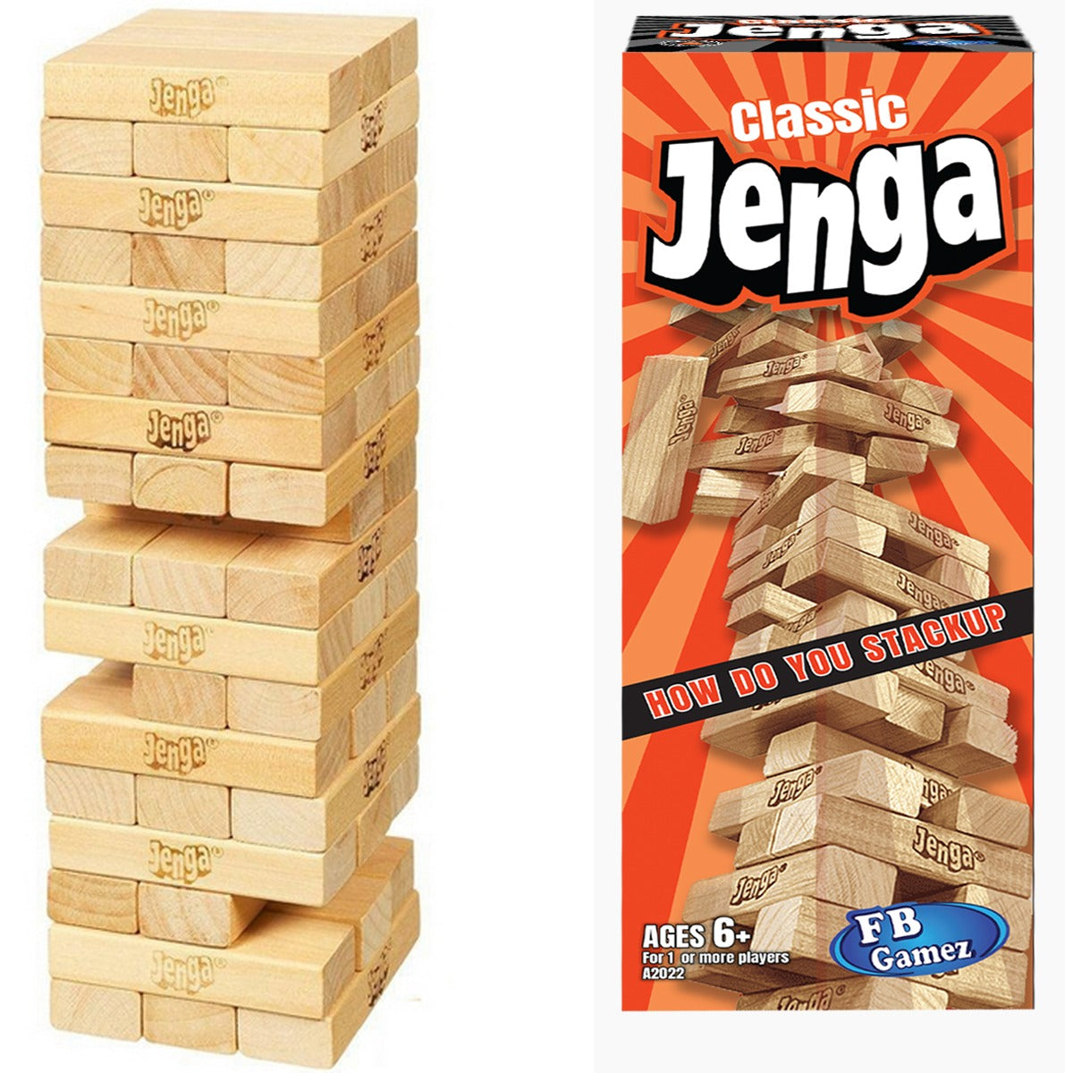 Jenga Classic Toy for Children