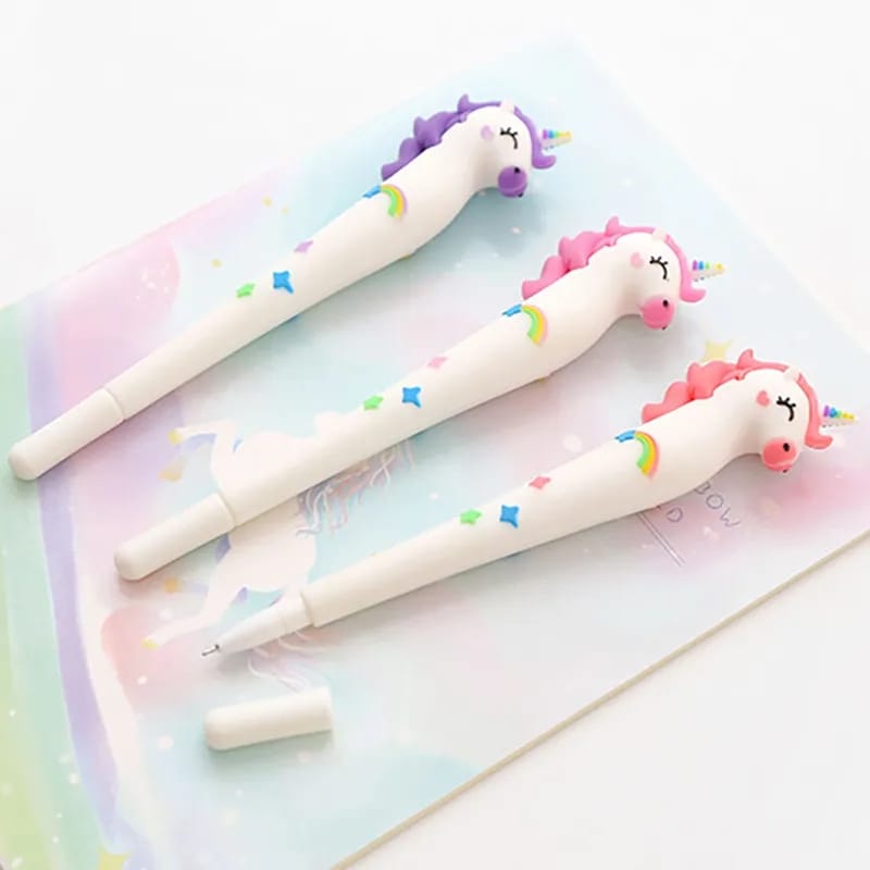 Rainbow Unicorn Gel Pen