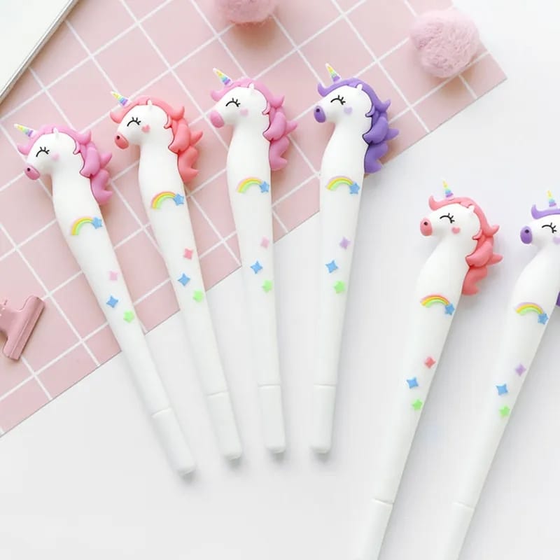 Rainbow Unicorn Gel Pen