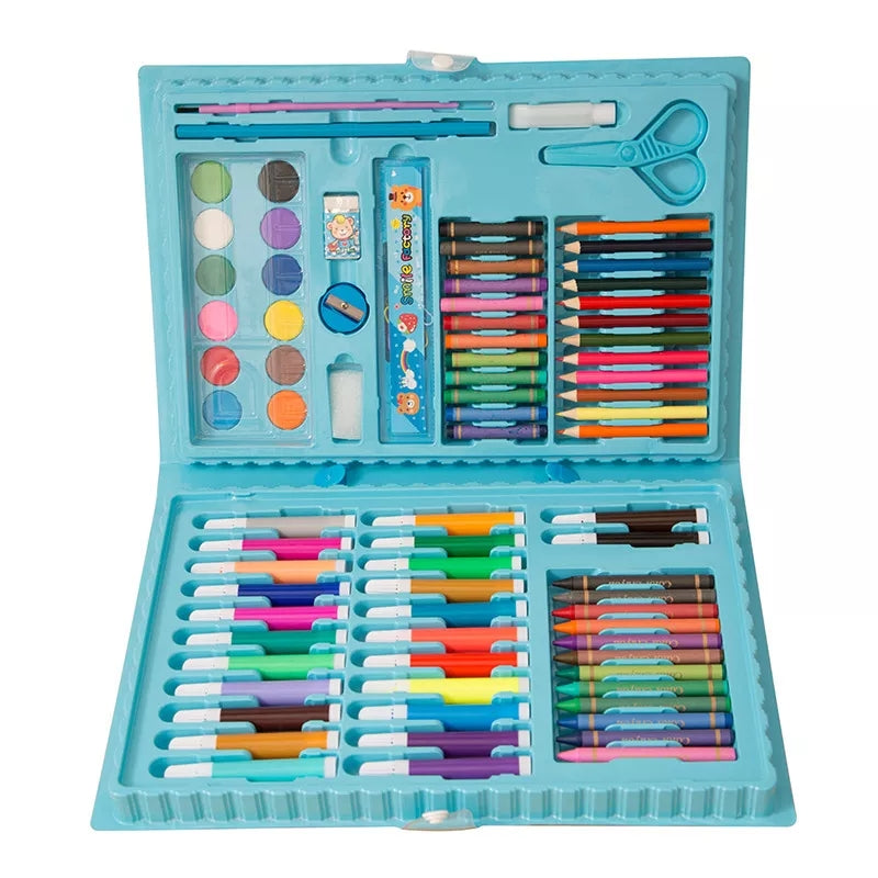 Art set for painting in a suitcase 86 pcs