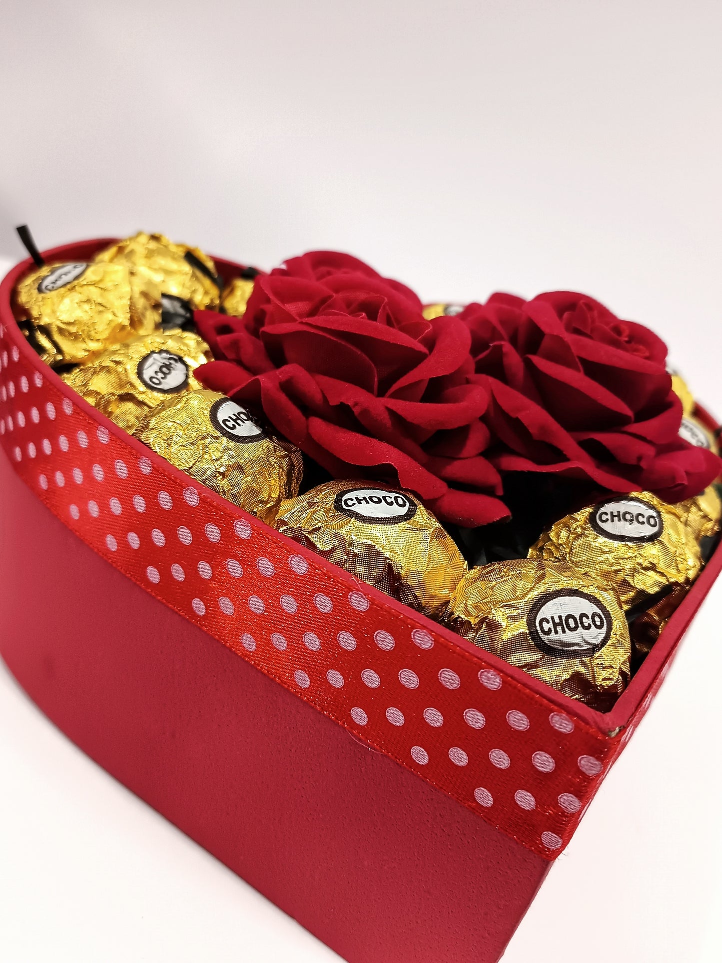 Customized Red Heart Box