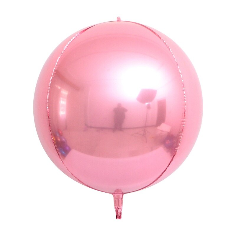 4D Round Foil Balloons 24" Inch - Single Color