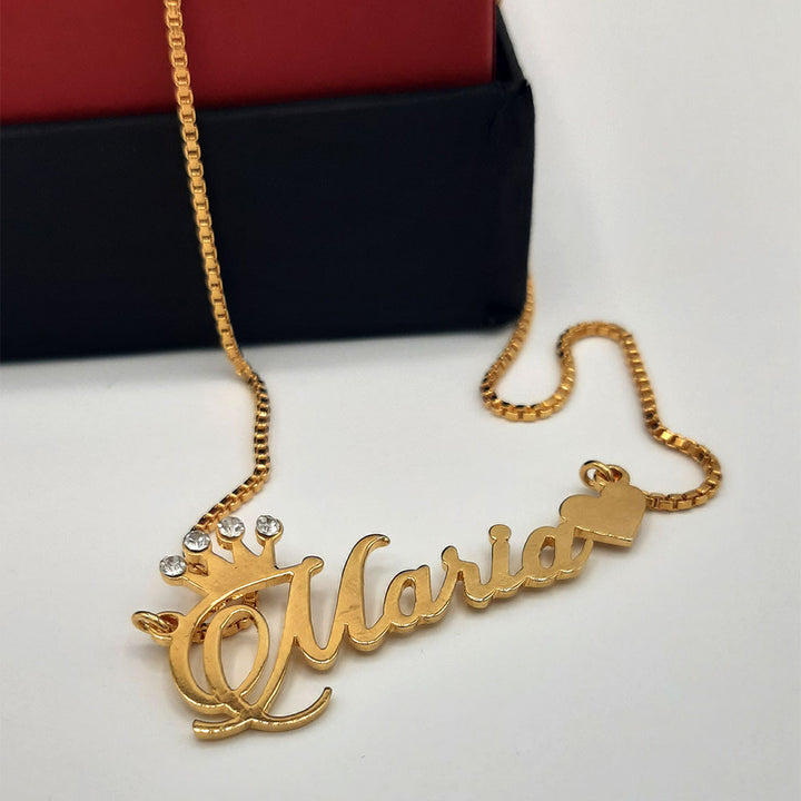 Necklace with clearance name maria