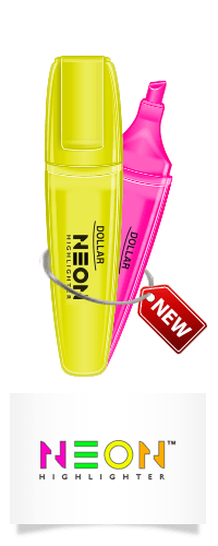 Dollar Neon Highlighter 5mm