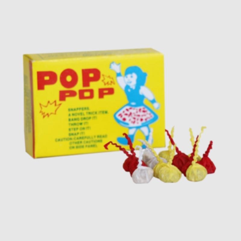 Pop Pop Fun Mini Sparkling Crackers For Kids (Pack Of 2 Pcs)