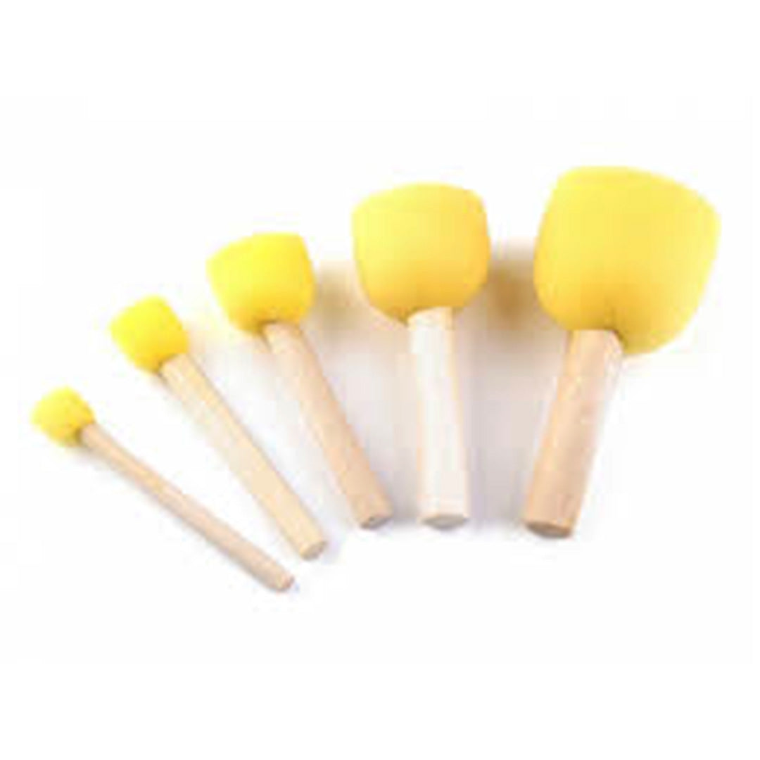 Keep Smilling Foam Brush Yellow