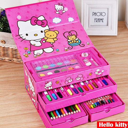 54 pieces Coloring Kit - Hello Kitty