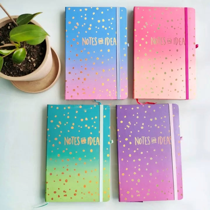 Notes And Ideas Gradient Hardbound Notebook