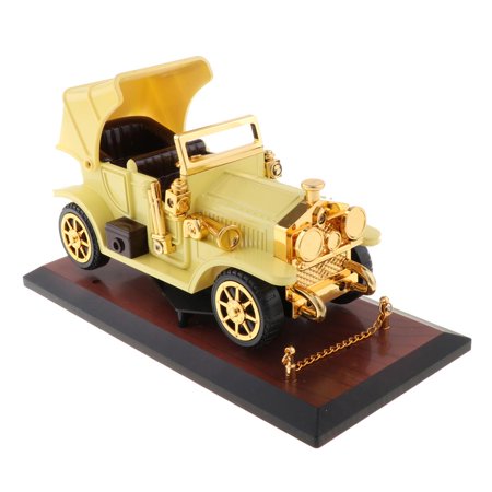 Classic Car Shape Music Box with Base Mechanism Musical Case