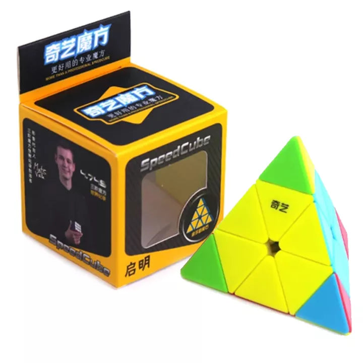 Magic Cube Stickerless Pyramid Skew