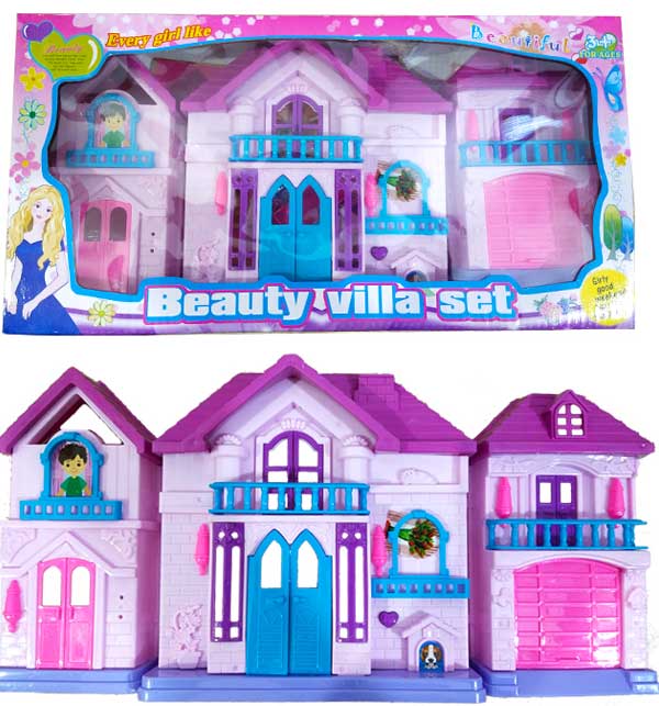 Doll House Beauty Villa Set Toys For Kids