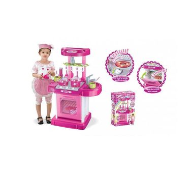 Cooking Playset - Pink/White