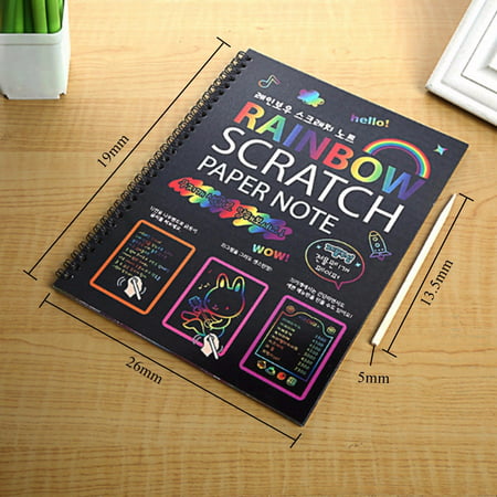 Rainbow Painting Sketch Pad