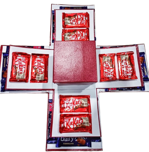 Square Explosion Box Chocolate Square Explosion Box – findsy.pk