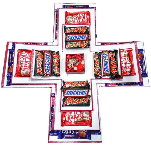Square Explosion Box Chocolate Square Explosion Box – findsy.pk
