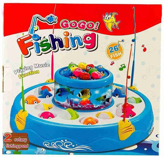 Fish Catching Game with 26 Pieces