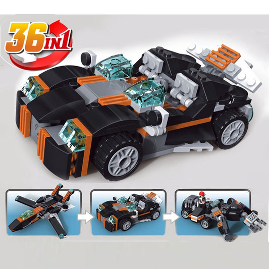 Architect Diy Building Blocks Super Car