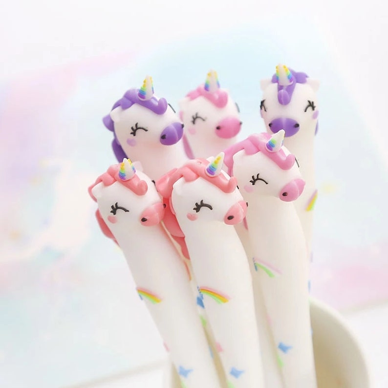 Rainbow Unicorn Gel Pen