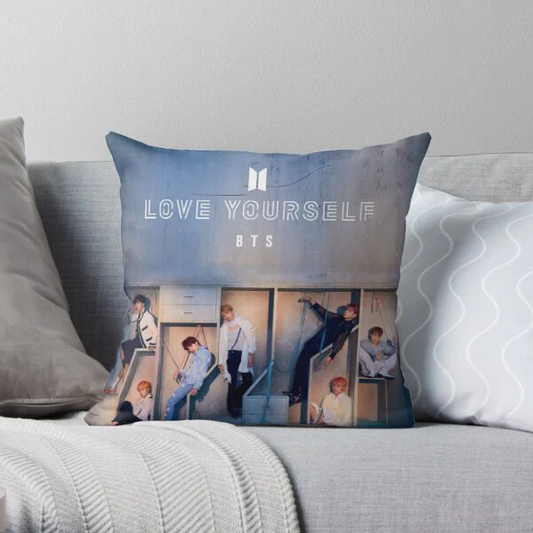 BTS Love Yourself Customized Cushion