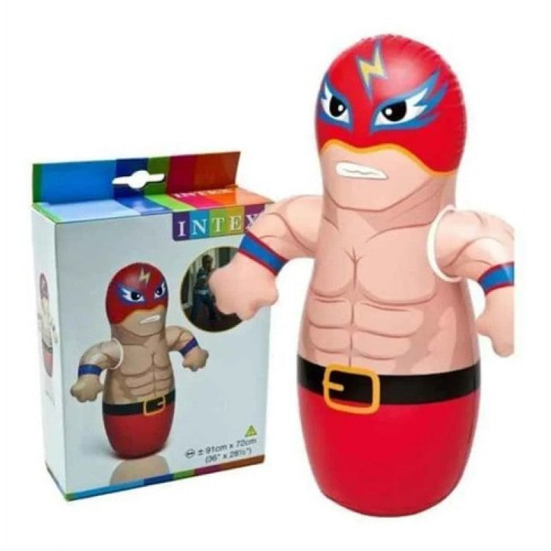 Punching Bag Toy For Kids 3D Bop Bag Boxers Punching