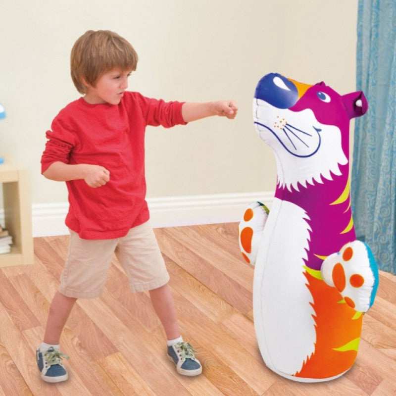 Punching Bag Toy For Kids 3D Bop Bag Boxers Punching