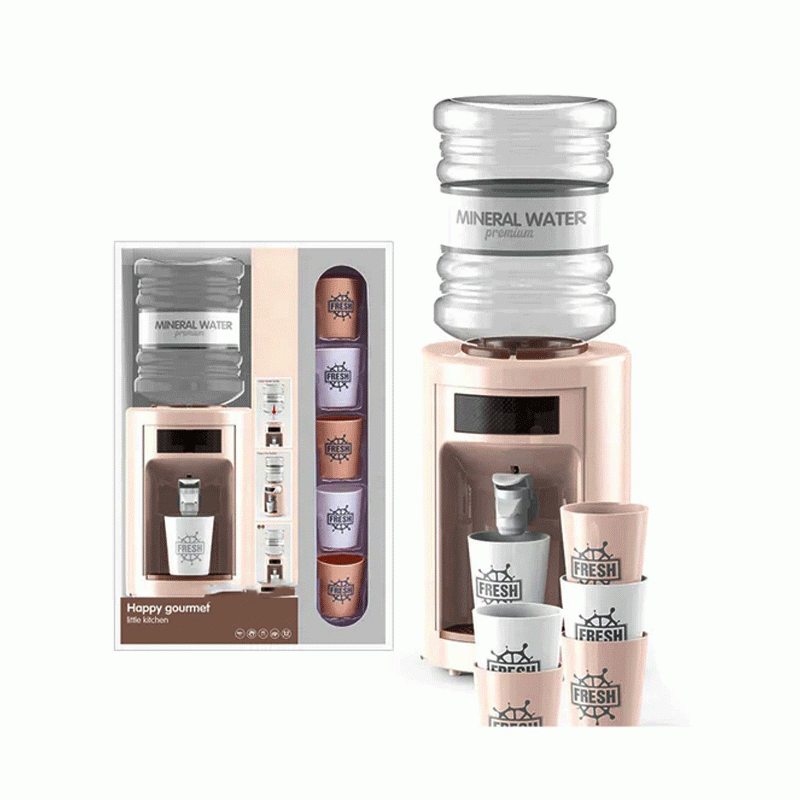 Happy Gourmet – Water dispenser with Light Sound and 5 Glasses